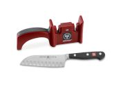 Wüsthof Classic Hollow Ground Santoku, 5", with Sharpener