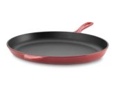 Le Creuset Oval Skillet, Red