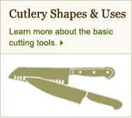 Cutlery Shapes & Uses