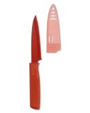 Kuhn Rikon Serrated Paring Knife, Red