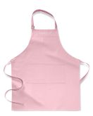 Personalized Seasonal Solid Apron, Pink