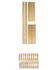 Steel-Reinforced Swedish Shelving, Extra Wine Shelves, Set of 2
