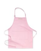 Personalized Seasonal Solid Kids Apron, Pink