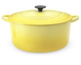 Le Creuset Round Dutch Oven, 7 1/4-Qt., Citron