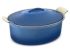 Le Creuset 4-Qt. Heritage Oval Cocotte, Azure Blue