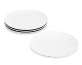 Pillivuyt Coupe Buffet Plates, Set of 4