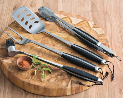 Monogrammed Grill Tools Set