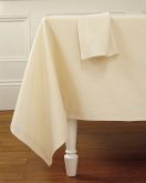 Hotel Tablecloth, Ivory, 70" x 90"