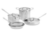 All-Clad d5 Stainless Steel 7-Piece Set, with Gift