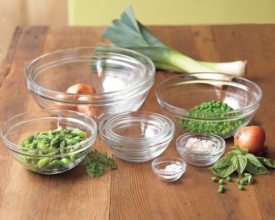 10-Piece Glass Bowl Set