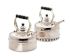 Windsor Whistling Teakettle, Chrome Flat-Based