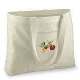Tomato Embroidered Canvas Tote Bag