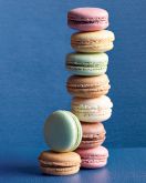 Parisian Macaroons 6-Flavors: Pistachio, Raspberry, Lemon, Chocolate, Espresso And Vanilla