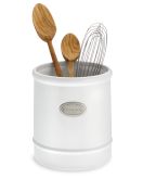 Ceramic & Stainless Steel Utensil Holder