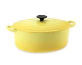 Le Creuset Oval Dutch Oven, 5-Qt., Citron