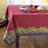 Provence Tablecloth, Red, 70" x 90"