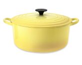 Le Creuset Round Dutch Oven, 5 1/2-Qt., Citron