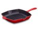 Le Creuset Square Grill Pan, Red