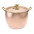 Ruffoni Hammered Copper Stockpot with Acorn Knob, 7 1/2-Qt.