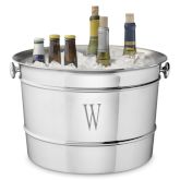 Monogrammed Stainless-Steel Beverage Bucket
