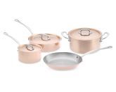 Mauviel M365 Copper 7-Piece Set