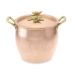 Monogrammed Ruffoni Hammered Copper Stockpot with Acorn Knob, 4 3/4-Qt.