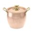 Monogrammed Ruffoni Hammered Copper Stockpot with Acorn Knob, 4 3/4-Qt.