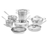 All-Clad d5 Stainless Steel-15-Piece Set, with Gift