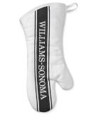 Williams-Sonoma Bold Logo Mitt, Black