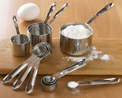 All-Clad Stainless-Steel Measuring Cups & Spoons