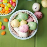 Chocolate Malted Easter Eggs