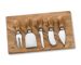 Antonini Olive Wood Cheese Knife-Board Set
