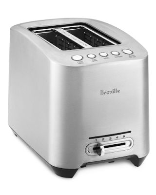 Breville Die-Cast Stainless Steel Toaster, 2-Slice