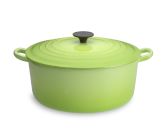 Le Creuset Round Dutch Oven, 7 1/4-Qt., Lemongrass