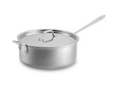 All-Clad d5 Brushed Stainless Steel 6-Qt. Deep Sauté Pan