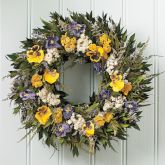 Pansy Wreath