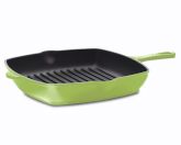Le Creuset Square Grill Pan, Lemongrass