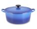 Le Creuset Round Dutch Oven, 7 1/4-Qt., Azure Blue