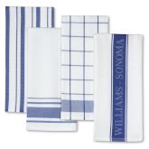 Williams-Sonoma Assorted Towels, Blue, Set of 4