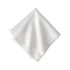 Hotel Cocktail Napkins, White, Set of 12