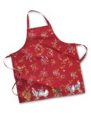Rooster Français Apron, Red