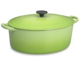 Le Creuset Oval Dutch Oven, 9 1/2-Qt., Lemongrass