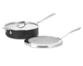 All-Clad d5 LTD2 4-Qt. Deep Sauté Pan with Splatter Screen