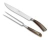 Saladini Horn Handle Carving Set