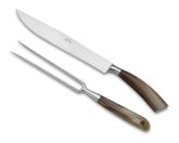 Saladini Horn Handle Carving Set