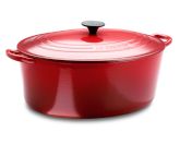 Le Creuset Oval Dutch Oven, 9 1/2-Qt., Red