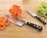 Wüsthof Classic 2-piece Hollow-Ground Asian Knife Set, with Sharpener