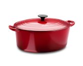 Le Creuset Oval Dutch Oven, 5-Qt., Red