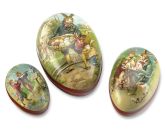 Papier-Mâché Nesting Eggs