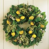 Lemon Wreath